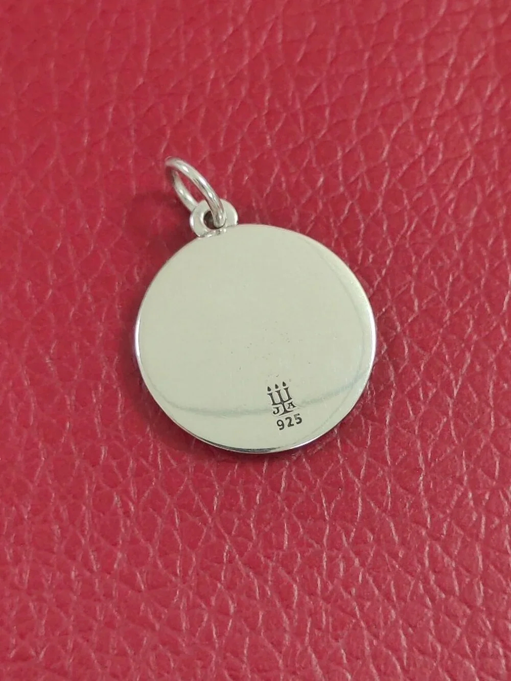 James Avery Southern Methodist University Disc Charm Sterling Silver with box